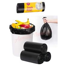 Small Size Garbage Bags For Dustbin Pack Of (45X55Cm) One Role 35Liter | Black Small Size Trash Bin Liner