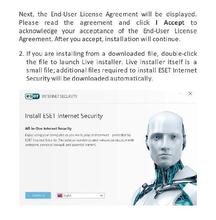 ESET Internet Security 1 User For 1 Year-CD