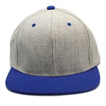 Blue/Grey Snapback Cap For Men