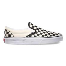 Vans Black/White Checkerboard 7302 UA Classic Slip-On Unisex Shoes - VN000EYEBWW