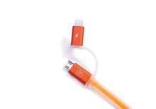 Remax 2 In 1 Aurora Full Speed Fast Charging Lightning Micro USB Cable