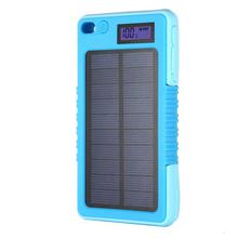 8000mAh Solar Travel Power Bank  with Lcd Display