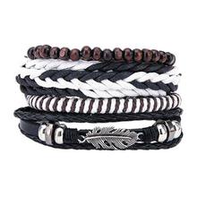 Bracelets & Bangles mens leather bracelets 2019 Pulseira