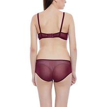 Clovia Lace Padded Non-Wired Bra & Hipster Panty - (BP1230P15-$P)