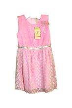 Girls frock-Full Pink