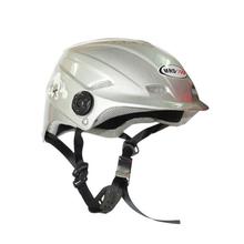 MRD Auto Silver Skull Printed Half Shine Helmet - (AL306)