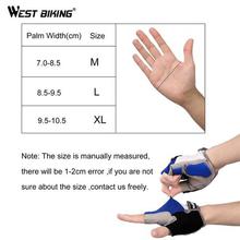 WEST BIKING Half Finger Cycling Gloves Outdoor Sports MTB