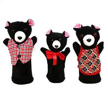 Handmade Bear Family Hand Puppet For Kids