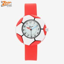 Zoop Football - White Dial Analog Watch For Kids 26014PP02