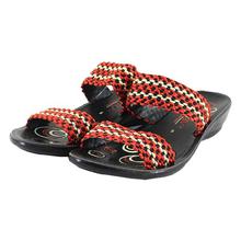 Utsav Black Sandal For Women 1115