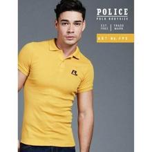 Police FP5 Body Size Polo T-Shirt- Yellow