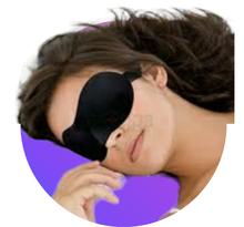 Silk Super Smooth Sleep Mask Made in Nepal