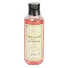 Khadi Herbal Body Wash(Rose And Honey)- 210 ml