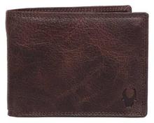 WildHorn Nepal RFID Protected New Design Leather Crackle Brown Wallet