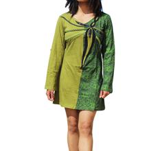 Green Printed Tops For Women