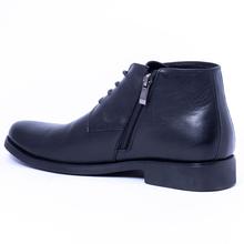 Kapadaa: Caliber Shoes Leather Black Lace Up Lifestyle Boots For Men – ( L 409 )