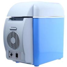 7.5L Portable Electronic Cooling & Warming Refrigerator - Blue/White