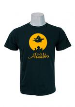 Wosa - Aladdin Sky Fly Green  Printed T-shirt For Men
