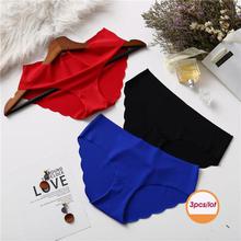 3Pcs/lot Seamless Panty Set Underwear Female Comfort