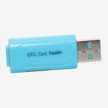 2-in-1 USB 2.0 Micro USB OTG TF Card Reader