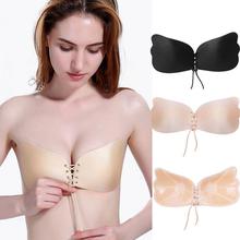 Strapless Seamless Invisible Angel Wings Bra