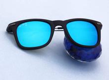 Tomhardy Side Rubber Wayfarer Blue Mercury Sunglasses - Blue