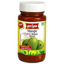 Priya Mango (Avakaya) Pickle without Garlic (300g)