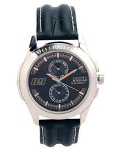 Titan Youth Analog Black Dial Men'S Watch - 1587Sl04