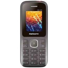 Karbonn K46 LED Dual Sim Mobile Phone - Black/Red