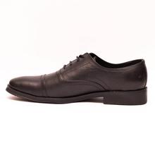 Kapadaa: Caliber Shoes Leather Black Lace Up Formal Shoes For Men – ( K 518 L)