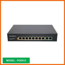 ZKTeco_POE Switch-POE812