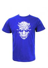 Wosa - Monster GOT  Blue Printed T-shirt For Men