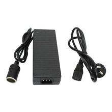 Power Adapter Converter 10A 120W 12V with Car Cigarette Lighter Socket-Easy Convert From Car To Home