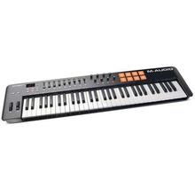 M-Audio Oxygen-61-IV 61-Key USB MIDI Keyboard & Drum Pad Controller - Black/White