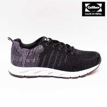 Caliber Shoes Black/Grey Ultralight Sport Shoe for Women - ( 625 )