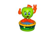 Rotating Apple Toy For Kids