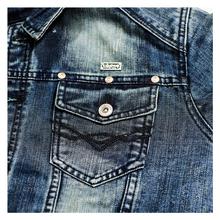 Virjeans Denim (Jeans) Non-Stretchable Jacket For Men Light Blue-(VJC 677)