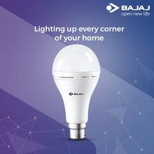 Bajaj 9W B22D Led White Inverter Lamp