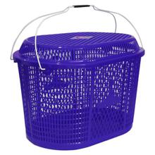 Bagmati Blue Plastic Picnic Basket