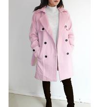 Button Coat Hooded For Women