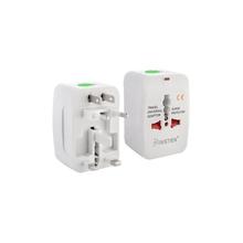 Aafno Pasal Insten Universal World Wide Travel Charger Adapter Plug- White