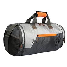 Gear Polyester 38 cms Grey Travel Duffle (DUFCRSTNG0406)