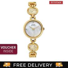 Titan Raga Mother of Pearl Dial Analog Watch For Women - (2511SM03)