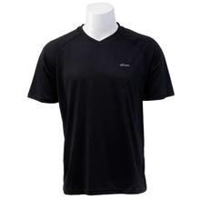 Sonam Gears Black V-Neck T-Shirt For Men-738