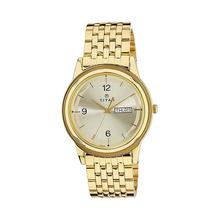 Titan Karishma Analog Champagne Dial Women's Watch - 2601YM01