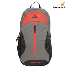 Grey/Orange Back To Campus Backpack For Men - A0692NGY01