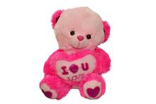 ‘I Love U’ Pink teddy beer