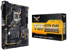 ASUS ASUS TUF Z370 Plus LGA 1151 (300 Series) Intel Z370 HDMI SATA 6Gb/s USB 3.1 ATX Gaming Motherboard