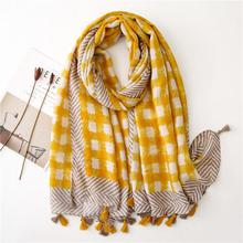 Korean Style Sun Protection Premium Printed Scarves For