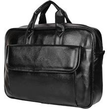 Sassie Leatherette 12 LTR Brown Office Bag, Laptop Briefase,